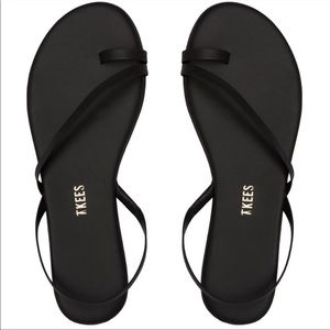 TKEES | Black LC Sandals | Size 7 Womens